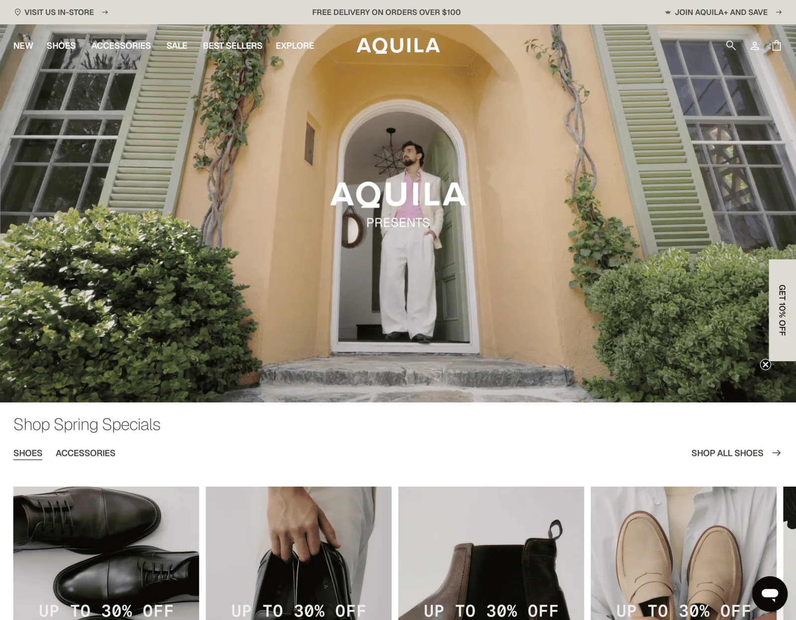 Aquila — site preview